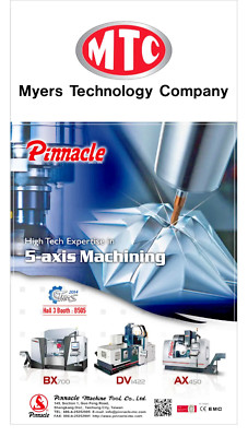 PINNACLE BX-500 true 5-axis Machining