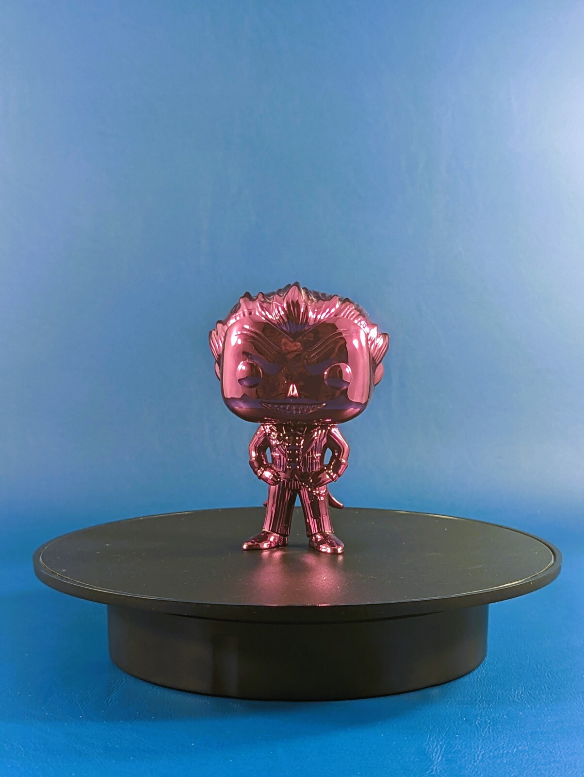 Funko Pop! The Joker Batman Arkham Asylum Purple Chrome Target Exclusive #53 Oob