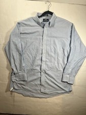 Men  s Stafford Dress Shirt Sz 17/34