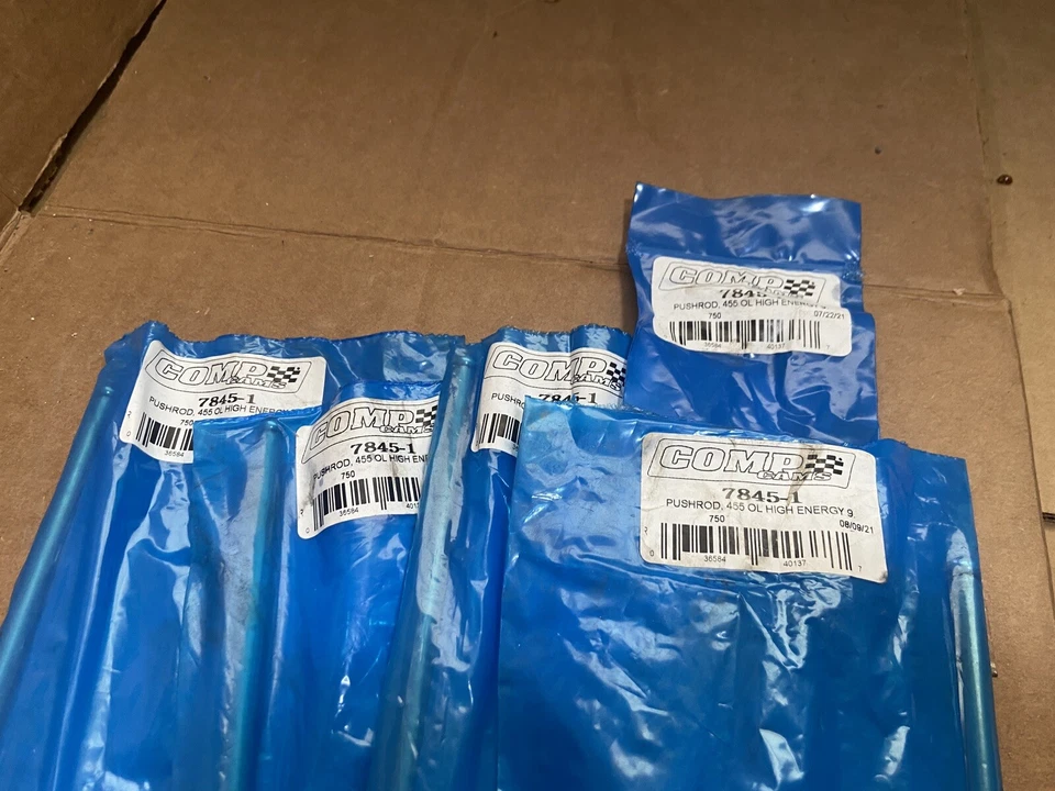 Comp Cams 7845-1 Pushrod -- 455 OL High Energy 9.750" 5/16" Diameter -- LOT OF 5 - Image 2 of 3