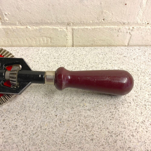 Vintage Stanley No.803 Hand Drill Egg Whisker Style Carpentry Woodworking Tool - Picture 12 of 14