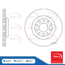 Fits 159 Brera Spider 1.7 2.0 JTDM 2.4 3.2 1x Brake Disc Rear Apec 51767380