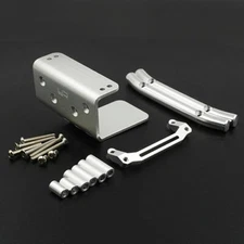 Yeah Racing TAWR-027SV Alum Skid Front Bumper Tamiya Wild Willy 2 WR02/CB Silver