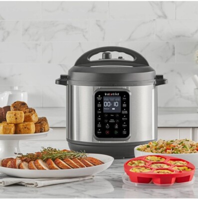 Instant Pot 6qt Slow Cook Function Pressure Cooker Bundle