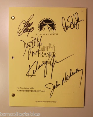 FRASIER Full Cast handsigniertes DREHBUCH Kelsey Grammer David HYDE PIERCE GILPIN - Bild 1 von 4