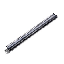 Barrier Terminal Strip Block 660V 15A Dual Row 40P DIN Rail Base Connector