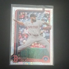 Topps 2025 Update Series Luis Guerrero Rookie #US36 Boston Red Sox MLB Card. rookie card picture