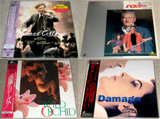 4 X JAPAN LASERDISCS LD NTSC Japan DRAMAS Neeson Rourke Newman Cruise Irons