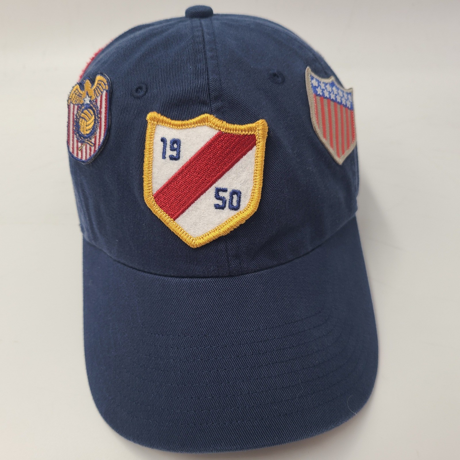 Nike Hat Strapback (Fits Small) Blue USA Soccer USMNT USWNT Patches Casual Dad