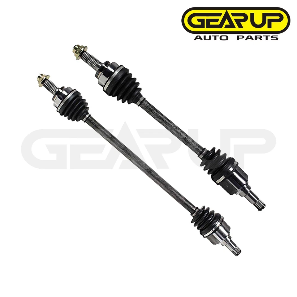 Front Pair CV Axle Joint Shaft Assembly for Ford Festiva Manual Trans 1988-1993 - Image 4 of 4