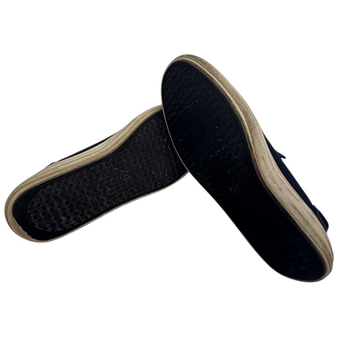 Rothy\'s Men Sneakers‎ 10.5 Navy Knit Slip On Canvas Casual Comfort Shoes Rothy main image 4