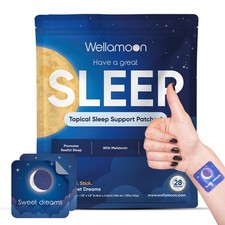 Wellamoon Original Sleep Patches for Adults Extra Strength  Easy-to-Apply S...