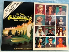 Buena Park California Six Flags Movieland Wax Museum 14 View Pictorial Folder