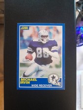 1989 Score #18 Michael Irvin HOF Rookie RC Dallas Cowboys - NM or better