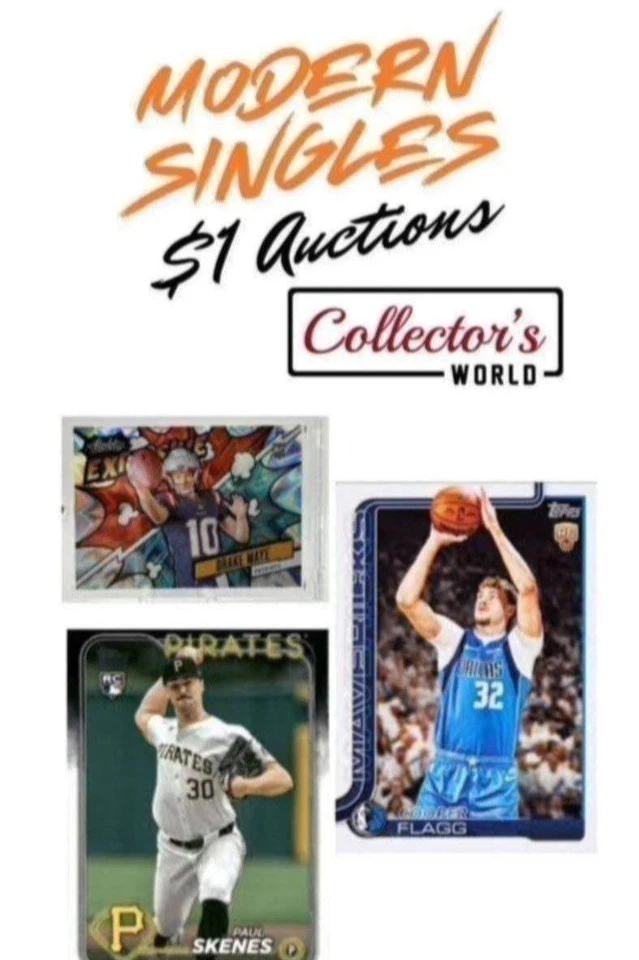 Modern Singles and Lots - $1 Auctions!