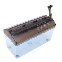 2 Mini Hand Paper Shredders Compact And Portable For Home Office