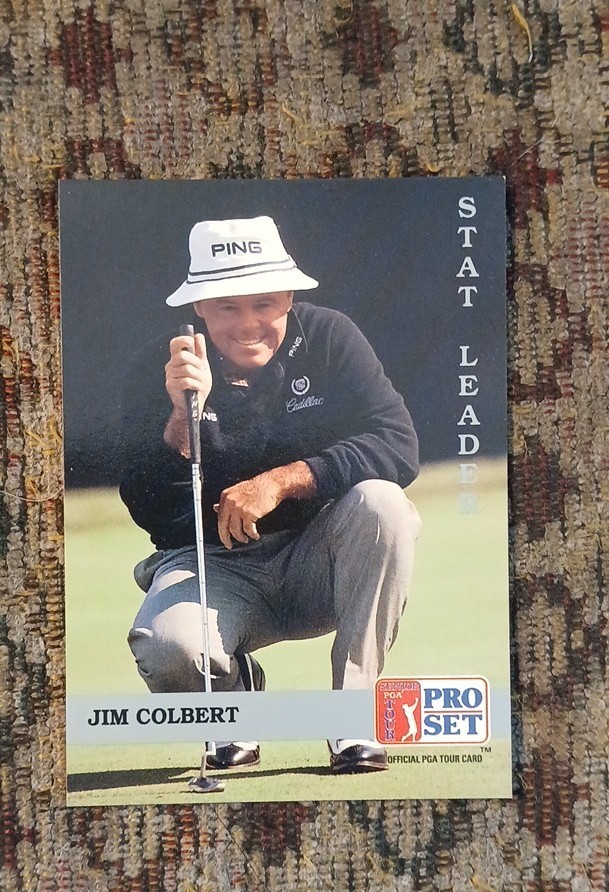 1992 Pro Set Golf - PGA Tour - Stat Leader - Jim Colbert #276