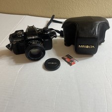 Minolta X-700 35mm SLR Film Camera W/50mm f1.7 Manual Focus Lens