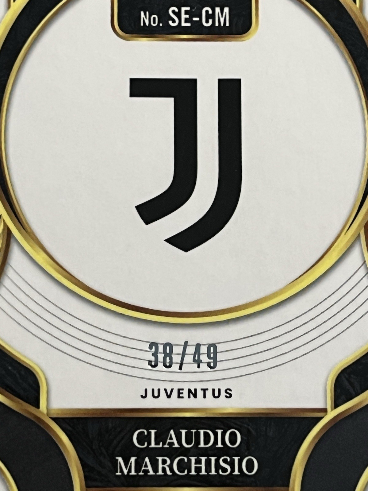 2025-26 Panini Select Serie A - Claudio Marchisio ORANGE AUTO Juventus #/49 RARE view 3