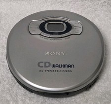 VINTAGE SONY D-EJ615 DISCMAN DISC DIGITAL AUDIO PORTABLE CD PLAYER PARTS