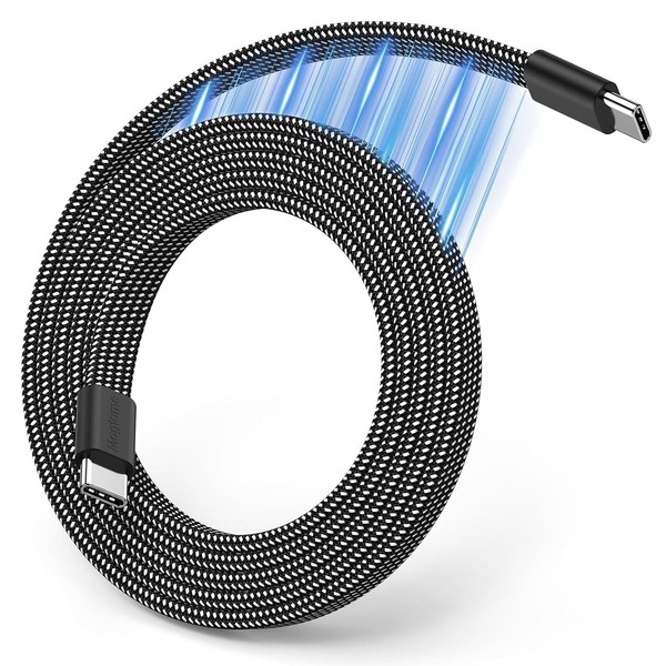 Magtame Magnetisches Usb C Kabel Flachgewickeltes Usb C Auf Usb C Kabel-image