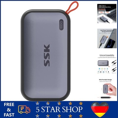 1TB externe NVMe SSD tragbar USB 3.2 Gen 2 Schnelle Datenübertragung