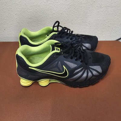 Men's Nike Shox Turbo 14 Neon Yellow green black Size 10.5 | eBay