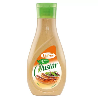 ung. Senf /Mustár - mild - 440g - Univer - OHNE Konservierungsstoffe 