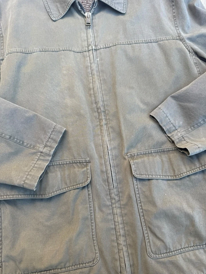 Chaqueta De Colección Andrew Marc Nueva York Algodón Verde Ejército Talla Mediana Primera Clase Foto 2 de 4