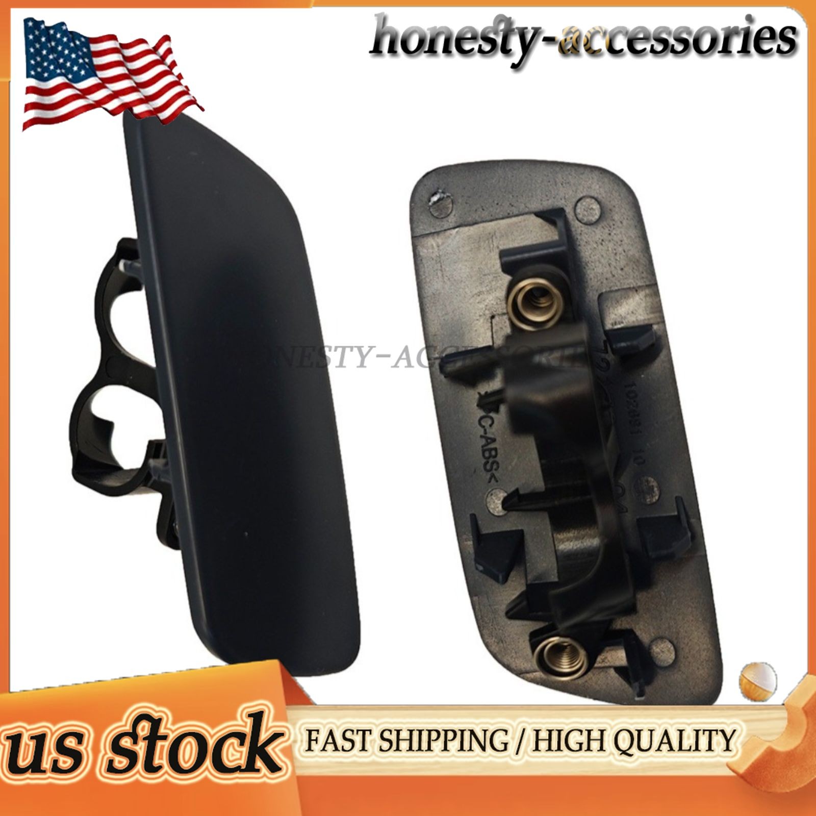 For 10-18 Rolls-Royce Ghost LH+RH Headlight Washer Cover 61677244959 61677244960