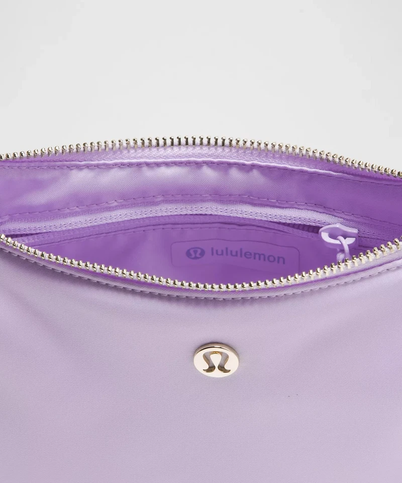 Lululemon City Essentials Small Shoulder Bag 3L Lavender Frost W/ Gold Hardware - Image 3 of 4