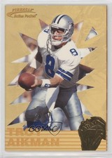 1996 Pinnacle Action Packed 24 Karat Gold Troy Aikman #5 HOF 4at