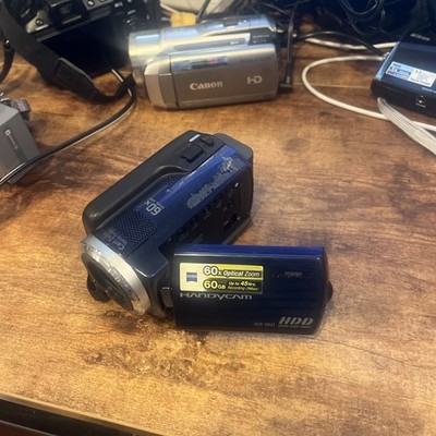Sony Handycam DCR SR47 Camcorder Blue 60x Optical Zoom 60GB HDD Video Camera