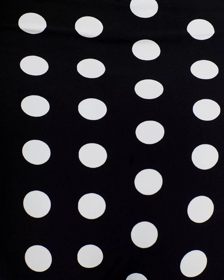 Maiô feminino AQUA tamanho S bolinhas cintura alta preto/azul - Imagem 4 de 4