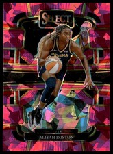2024 Panini Select WNBA #52 Aliyah Boston Prizms Pink Ice