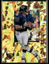 1998 Bowman's Best Jim Harbaugh Atomic Refractor #/100 Serial #071/100 EX