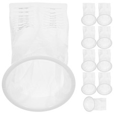 20 Pcs Travel Supplies Disposable Plastic Sick Bags Vomit Bags White