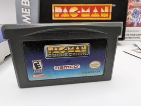 Pac-Man Classic NES Series Nintendo Game Boy Advance Box & Manual (READ DESC.)