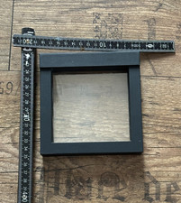 Lindner NIMBUS - 13 x 13,5 cm - innen 10 x 10 cm - 3D Objektrahmen schwarz 4839