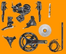 Gruppo CAMPAGNOLO SUPER-RECORD EPS 12s GRUPPO 170mm+POWERUNIT NUOVO