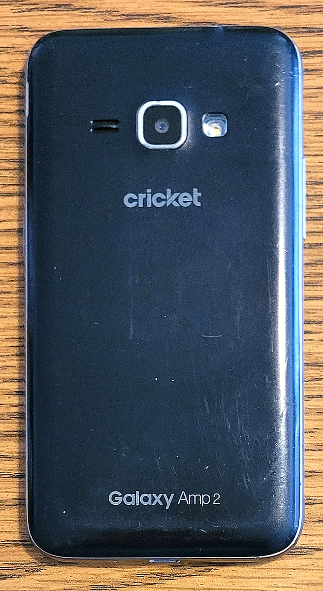 Samsung Galaxy Amp 2 SM-J120AZ - Blue ( Cricket ) Rare Android