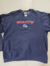 PRO PLAYER NEW YORK GIANTS FOOTBALL SWEATSHIRT SZ LG MEN 1990  s VTG