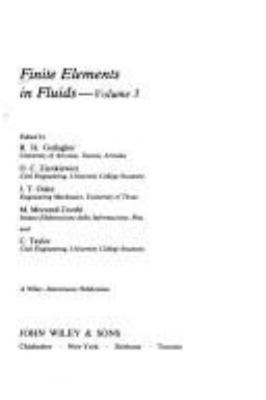 Finite Elements in Fluids Hardcover
