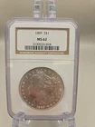 1889 Morgan Silver Dollar $1 - NGC MS62