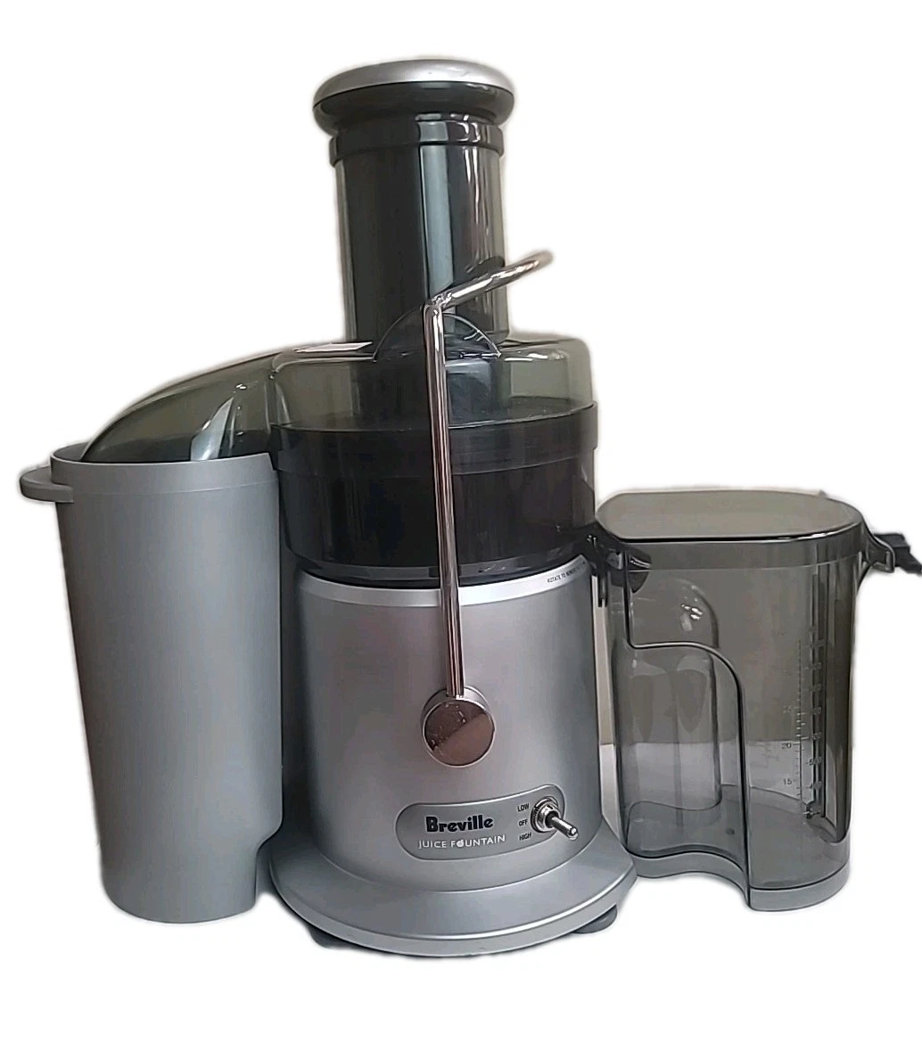 Breville Juice Fountain Plus JE95XL Silver 850W 2 Speeds Tested & Works