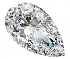 4.49ct Pear Brilliant Lab-Grown Diamond VS2 / G Colour IGI Certified CVD Diamond