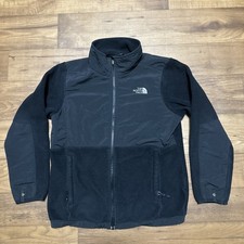 THE NORTH FACE DENALI FULL ZIP FLEECE JACKET POLARTEC GIRLS - Black - Size XL