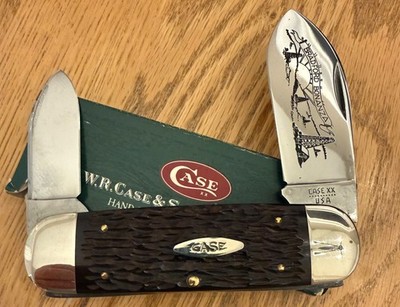 CASE BRADFORD BONANZA ELEPHANT TOE KNIFE NEVER USED IN WRONG BOX