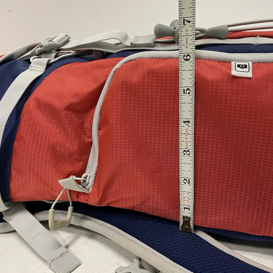 Manfrotto Offroad Hiking Camera Backpack in Red/Blue - 30L - Padded Pockets Bag - Image 4 of 4