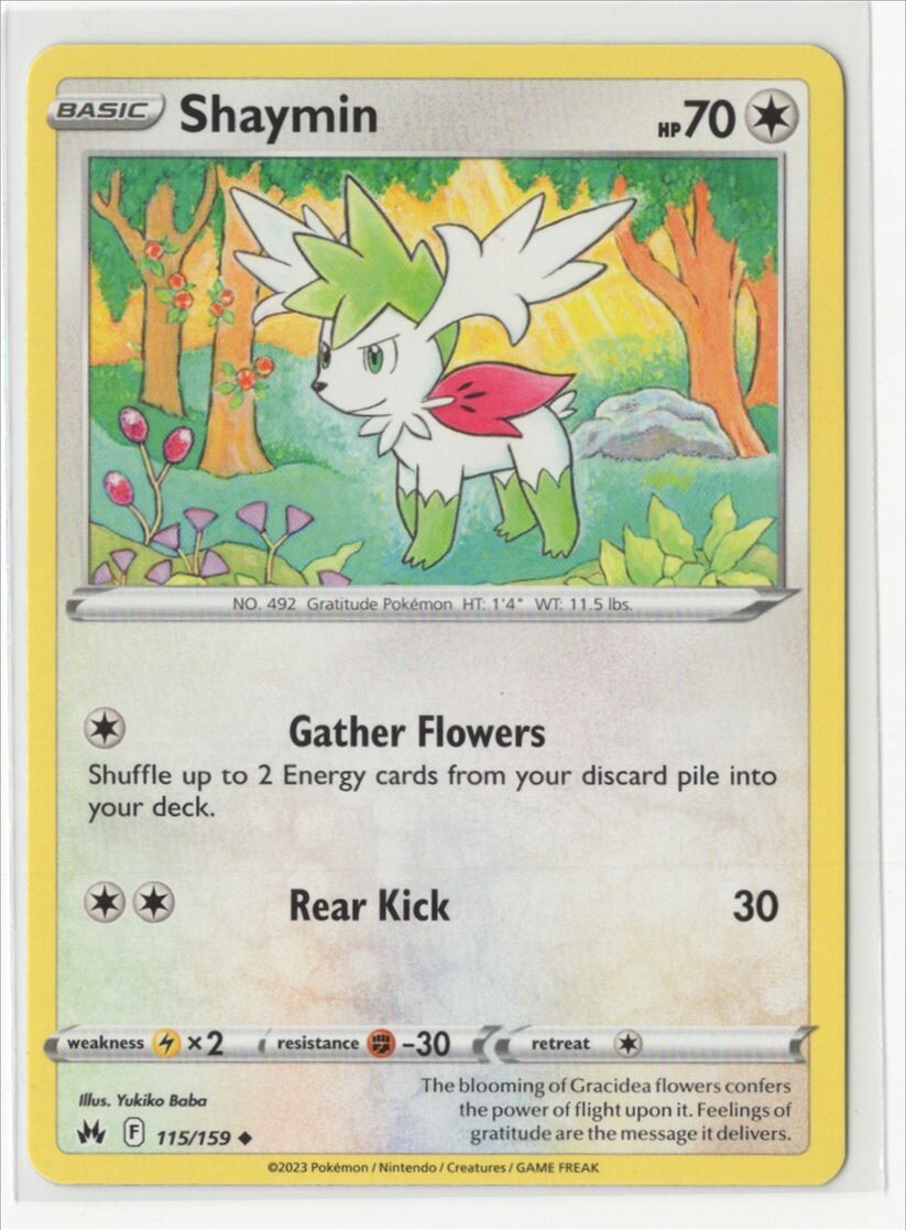 Pokemon Crown Zenith - 115/159 Shaymin